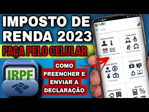✅️COMO FAZER DECLARAÇÃO DE IMPOSTO DE RENDA 2024 PELO CELULAR | PASSO A PASSO [ATUALIZADO]