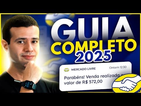 COMO VENDER NO MERCADO LIVRE EM 2025 PARA INICIANTES