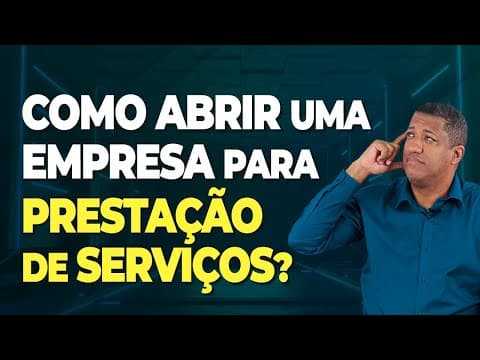 COMO ABRIR UMA EMPRESA PARA PRESTAÇÃO DE SERVIÇOS | CNPJ E ABERTURA DE EMPRESA DE NEGÓCIOS DIGITAIS