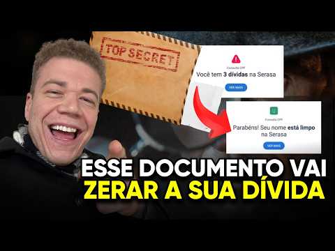 O BANCO VAI PERDOAR SUA DÍVIDA SE VOCÊ TIVER ESSE DOCUMENTO