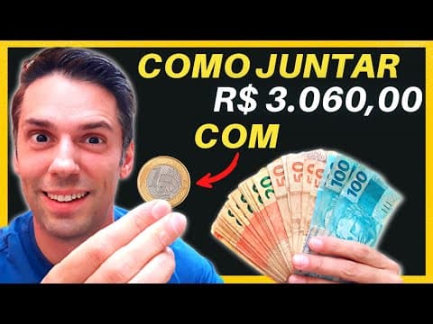 Como JUNTAR R$ 3.060,00 em 48 SEMANAS GANHANDO POUCO começando com 1 REAL POR SEMANA!