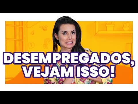 Se você está DESEMPREGADO, veja este VÍDEO! (A TÉCNICA DAS 12 HORAS)