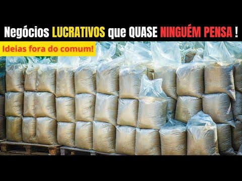 10 negócios que POUCA GENTE PENSA, mas que DÃO DINHEIRO de verdade