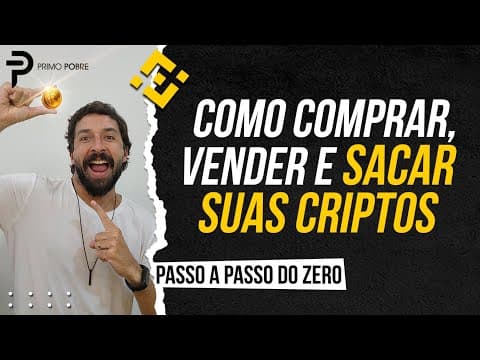 Como COMPRAR, VENDER e SACAR CRIPTOS da BINANCE